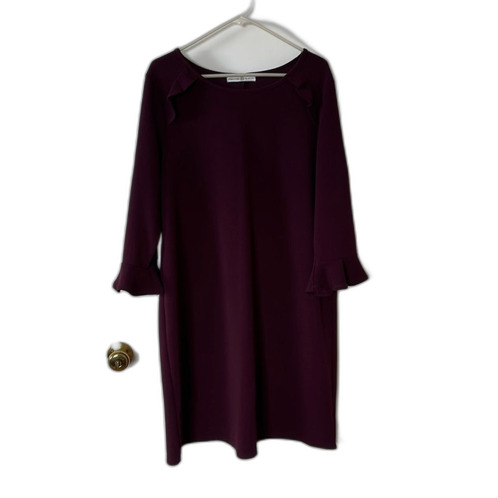 Maroon dress, size 16 by Avon Signature Collection